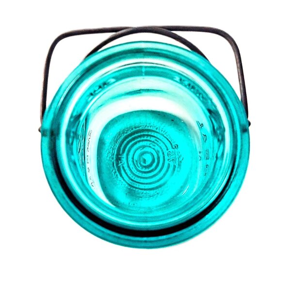 BALL IDEAL Blue Wire-Bail Quart BICENTENNIAL (1776-1976) COLLECTOR JAR 75( 2) A1 - Picture 5 of 10